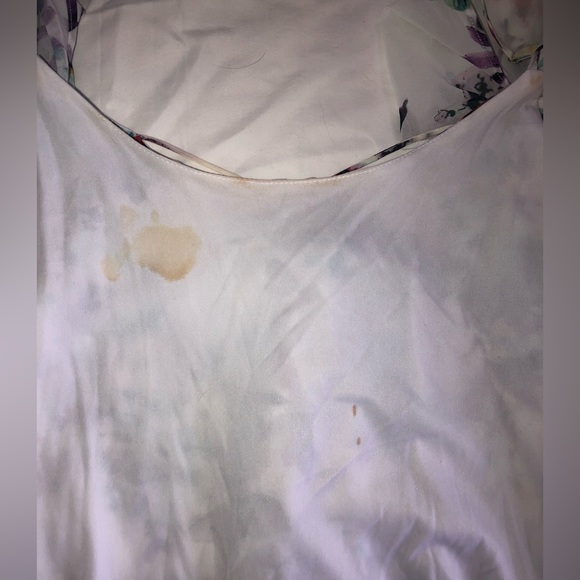 Cold Shoulder Floral Dress 2X - Picture 6 of 6